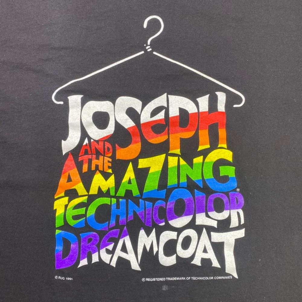 Vintage 90s Joseph and the amazing technicolor dreamcoat shirt